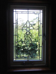 Bevels in clear glass