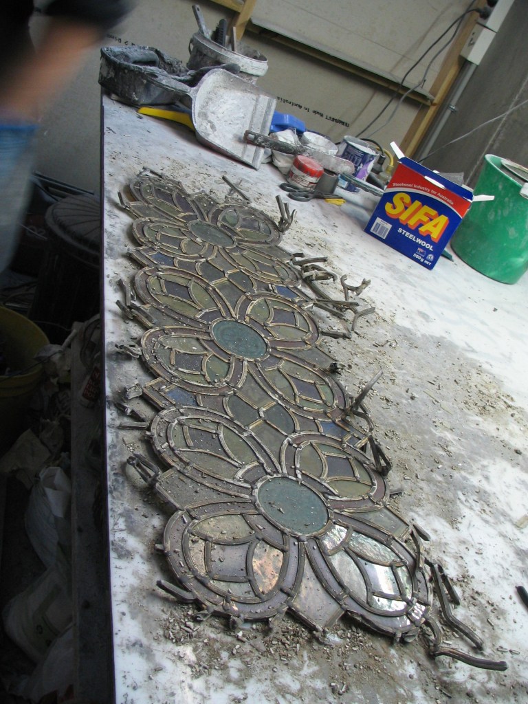 Deconstruction of a stained glass window